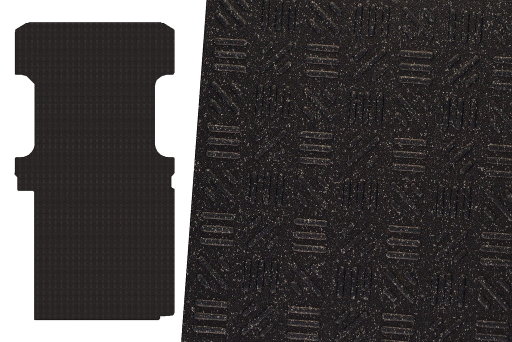 2tec2/Lonseal Pre-cut Van Flooring 2007+ Mercedes Sprinter - Mercedes Sprinter 144’’ / Lonseal Lonridge - Smokey Black