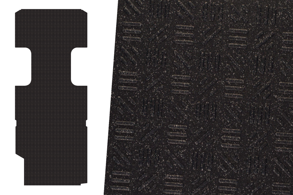 2tec2/Lonseal Pre-cut Van Flooring 2007+ Mercedes Sprinter - Mercedes Sprinter 170’’ Dually / Lonseal Lonridge - Smokey