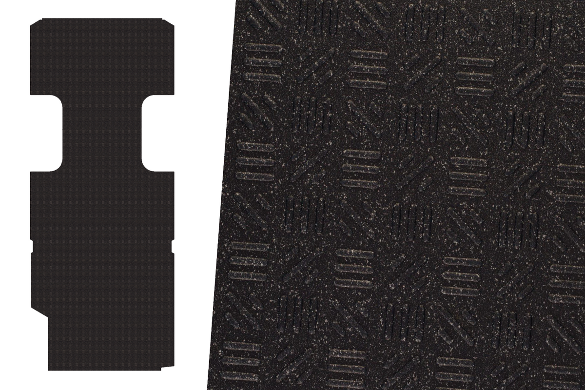 2tec2/Lonseal Pre-cut Van Flooring 2007+ Mercedes Sprinter - Mercedes Sprinter 170’’ Dually / Lonseal Lonridge - Smokey