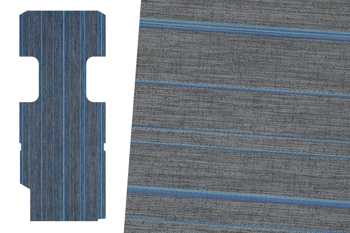 2tec2/Lonseal Pre-cut Van Flooring 2007+ Mercedes Sprinter - Mercedes Sprinter 170’’ Dually / 2tec2 Stripes - Moonless