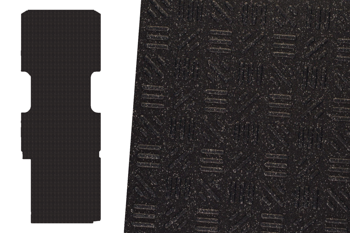 2tec2/Lonseal Pre-cut Van Flooring 2007+ Mercedes Sprinter - Mercedes Sprinter 170’’ EXT / Lonseal Lonridge - Smokey