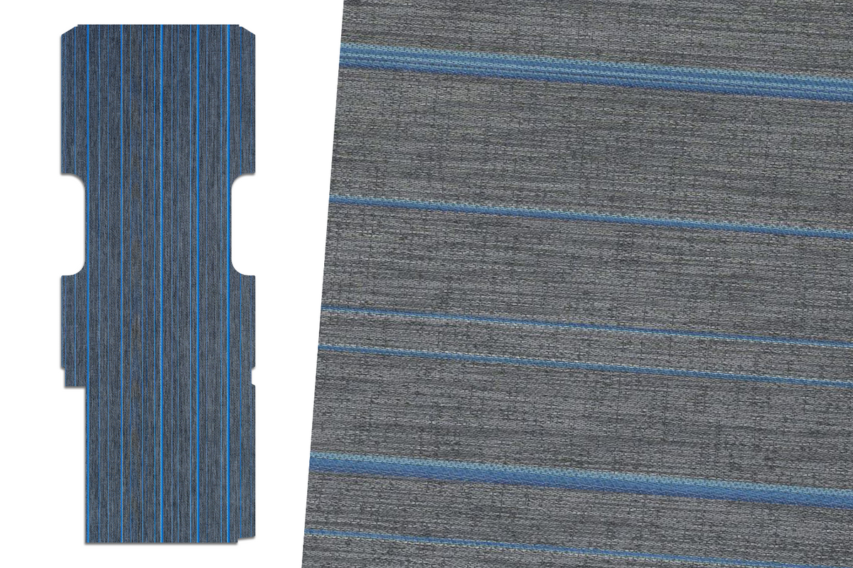 2tec2/Lonseal Pre-cut Van Flooring 2007+ Mercedes Sprinter - Mercedes Sprinter 170’’ EXT / 2tec2 Stripes - Moonless