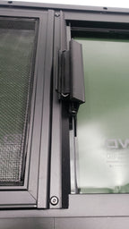 VWD Universal Fit Half-Slider Van Bunk Window Passenger Side 33" W x 10" H (VW3310R)
