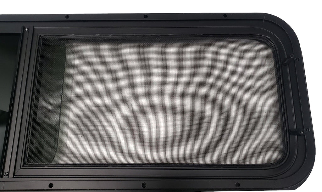 VWD Universal Fit Half-Slider Van Bunk Window Driver Side 33" W x 10" H (VW3310L)