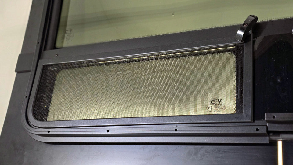 VWD 2007+ Mercedes Sprinter Driver Side Forward Dual Vent Window (SL101-DV)