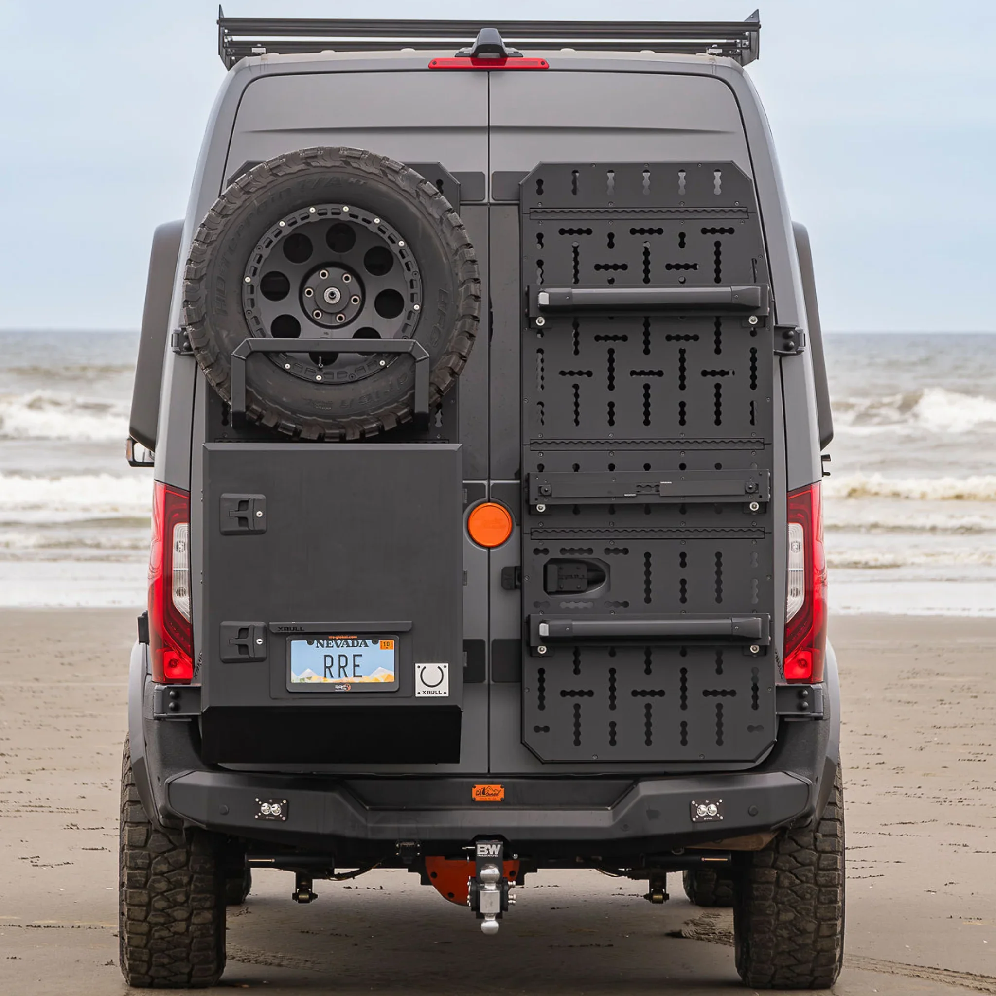 Spare Wheel Carrier for Rear Cargo Carrier  – XBULL
